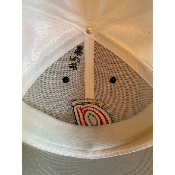The Game Pro Baseball Cap With Embroidered A Logo White Size M - Picture 6 of 6